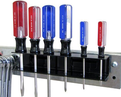 Wall Control Screwdriver Holder Bracket Slotted Metal Pegboard Accessory - Image 5