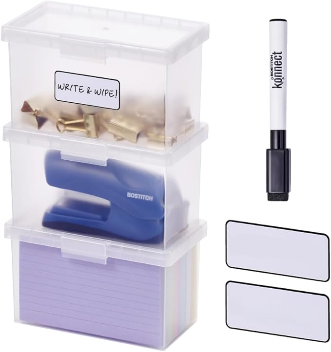 Bostitch Konnect Storage Containers by BostitchOfficeProducts