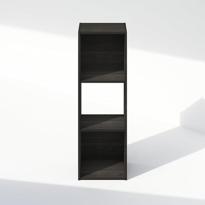 Furinno PELLI Book Shelf, 3-Cube Bookshelf, Cube Storage Organizer Bookcase - Image 4