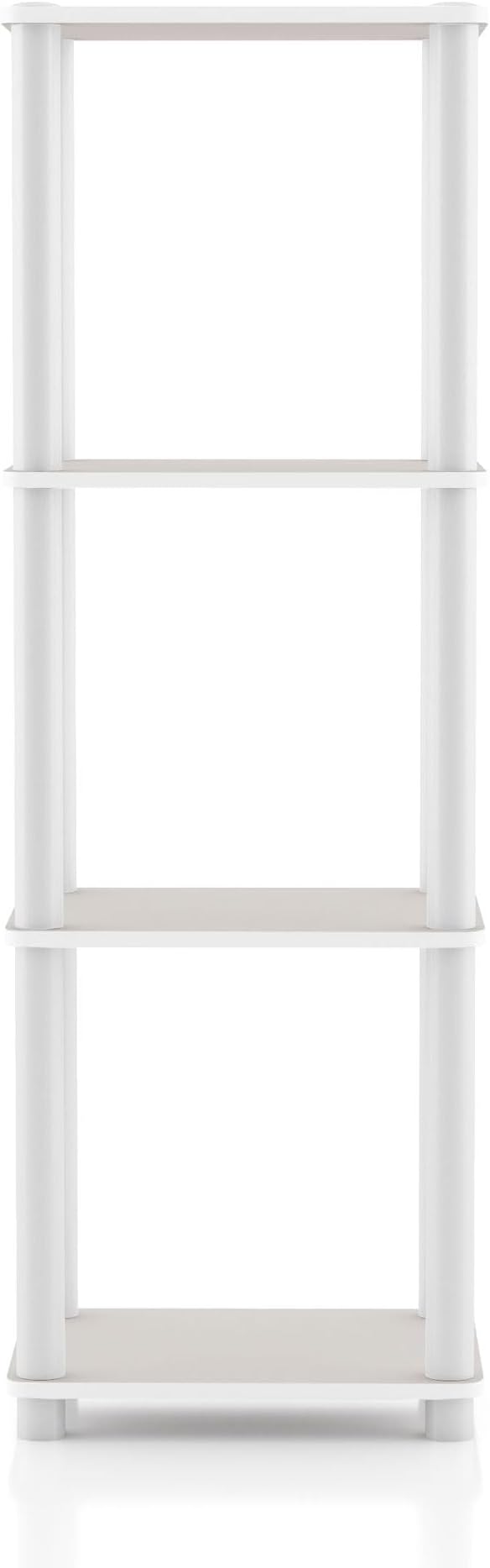 Homes: Inside + Out Apexa Modern 4-Tier Narrow Shelving Units, Collectibles - Image 12