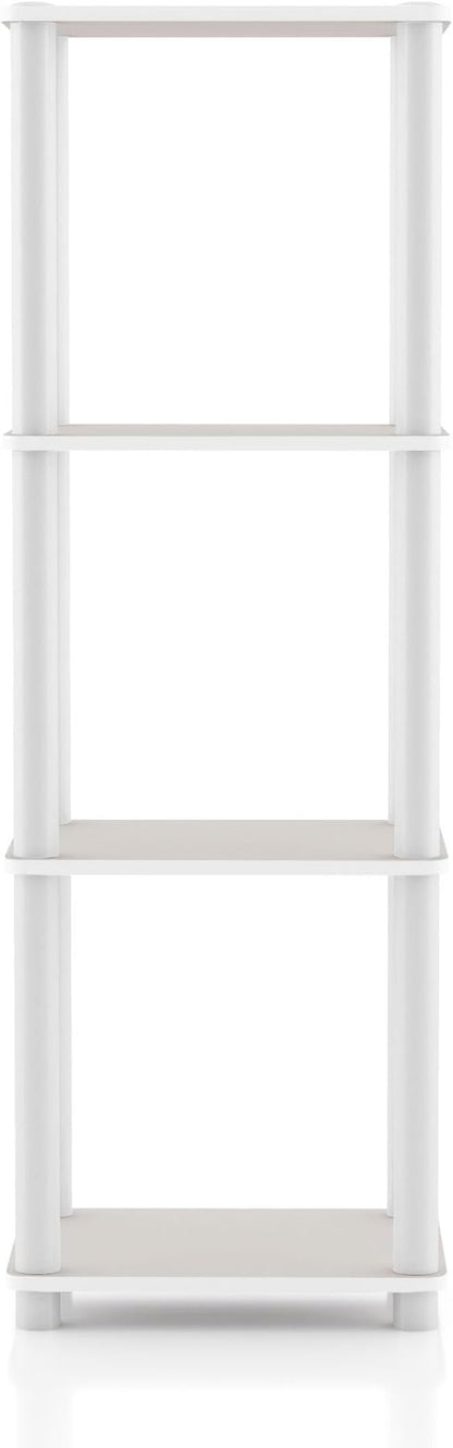 Homes: Inside + Out Apexa Modern 4-Tier Narrow Shelving Units, Collectibles - Image 12