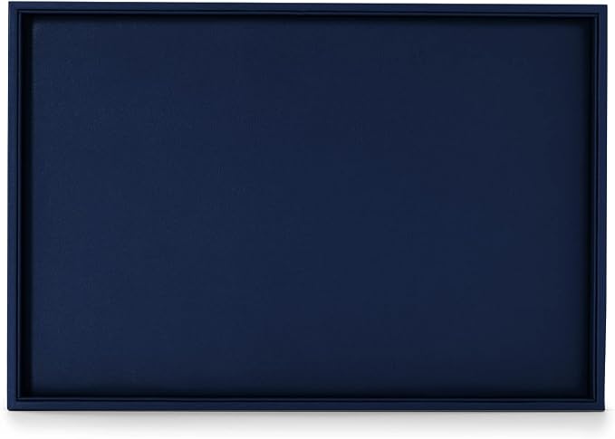 Oirlv Elegant Blue Jewelry Display Tray Stackable Jewelry Trays Jewelry Drawer - Image 5
