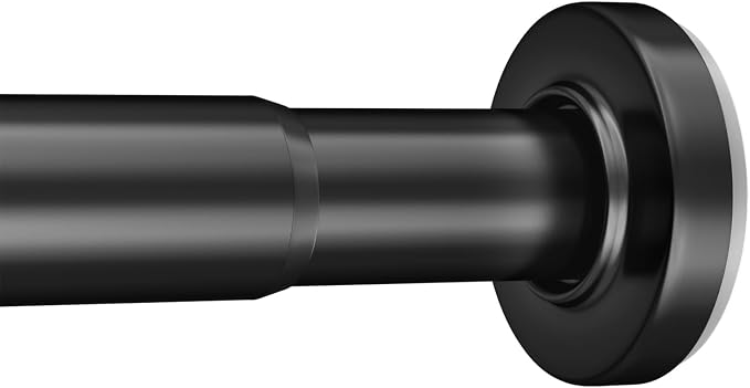 AmazerBath Spring Tension Shower Curtain Rod, 31-46.5 Inches Heavy Duty Shower by AmazerBath