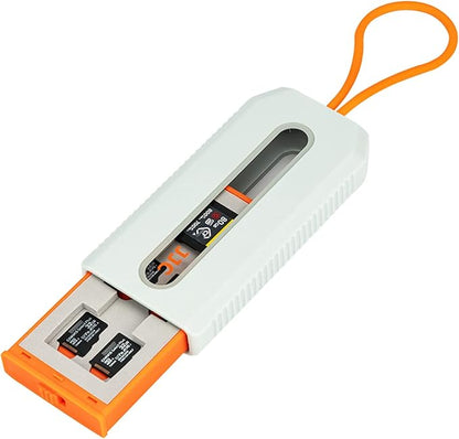 Memory Card Case for 6 CFexpress Type A Cards and 12 Micro SD Cards, Pop-up and by JJC