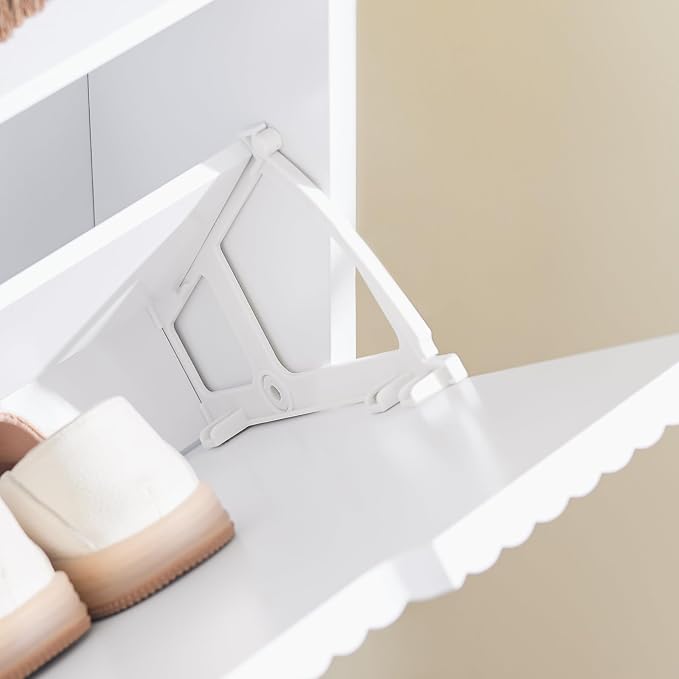 SoBuy Wall Mounted Slim Shoe Cabinet - Image 9