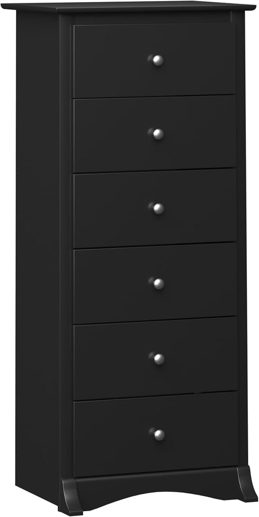 Prepac Sonoma 6 Drawer Dresser for Bedroom, Tall Chest of Drawers, Bedroom by PREPACRTASTORAGEFURNITURE