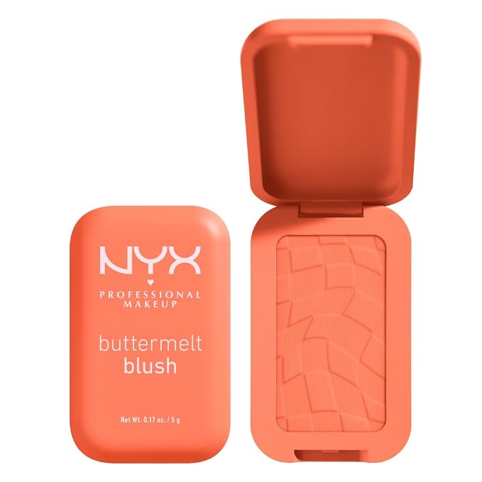 NYX PROFESSIONAL MAKEUP Buttermelt Powder Blush, Fade and Transfer-Resistant by NYXProfessionalMakeup