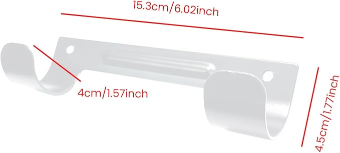 Ironing Board Hanger Wall Mount Ironing Board Holder Organizer Wall Rack - Image 7