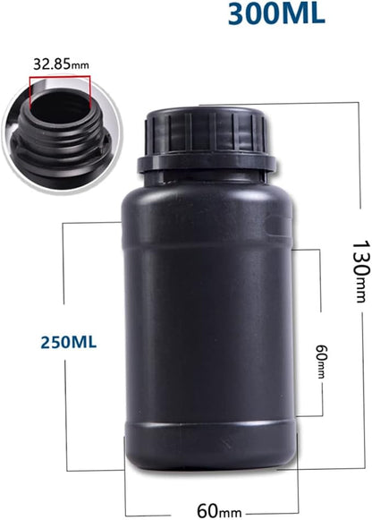Cabilock 6pcs Engineering Bottles Hdpe Reusable Storage Container Leakproof - Image 5
