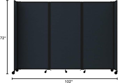 Versare Room Divider 360 Portable Wall Partition | Folding Panels | Large - Image 8