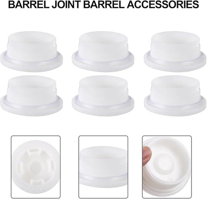 TEHAUX Chemical Bottle Bucket Screw on Replacement Lid 2.83 in Anti Splashes - Image 3