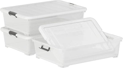 Xyskin 50 Quart Under-Bed Storage Container Organizer Bin - Image 4