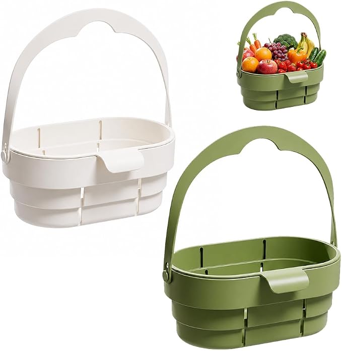 Foldable Hanging Kitchen Sink Drain Basket, 2026 New No-drill removable sink by Npcluo