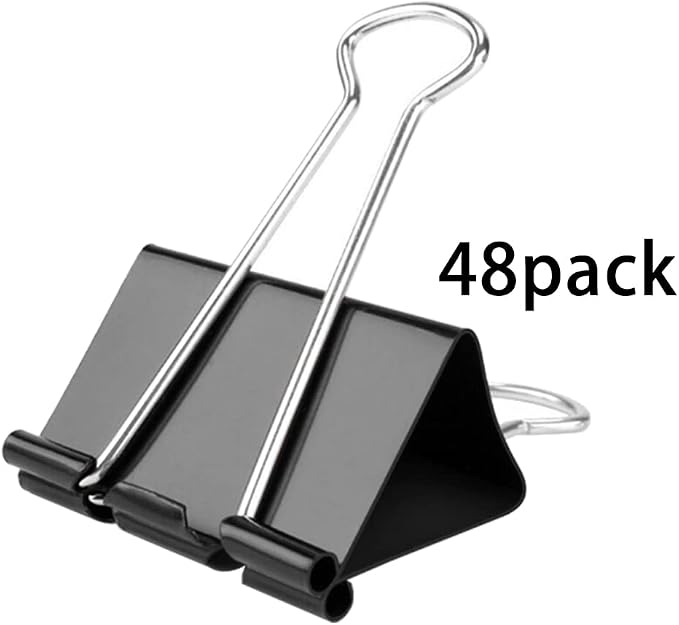 40Pack Extra Large Binder Clips - Image 3