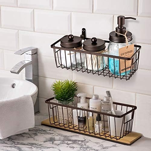 SheeChung Metal Wire Basket, Small Storage Baskets - Image 5