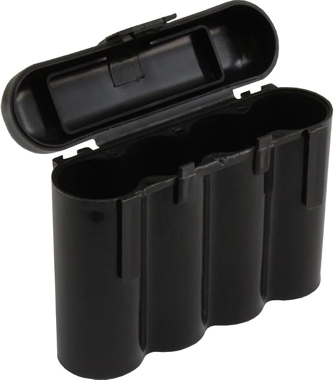 Powertron Batteries 3 Pack AA/AAA / CR123A Black Battery Holder Storage Cases - Image 3