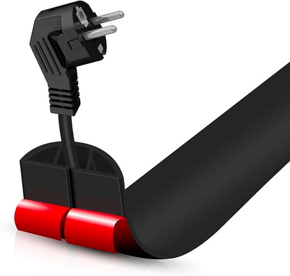 Floor Cord Cover Self Adhesive Cord Hider, 3.3FT Cable Management, Extension by DBHXXMB-HH