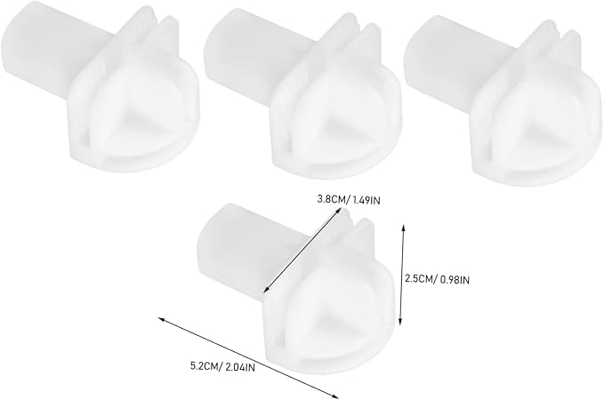 8pcs Modular Shelf Connectors Plastic Wire Cube Connectors - Image 2