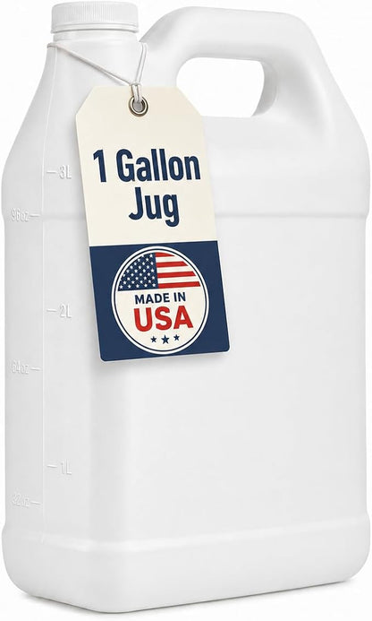 kitchentoolz 1 Gallon Jug – Heavy-Duty HDPE Carboy by KITCHENTOOLZ