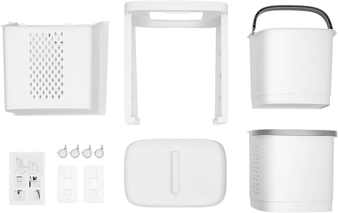 Removable Laundry Basket Organizer, 3 Section Laundry Sorter - Image 8