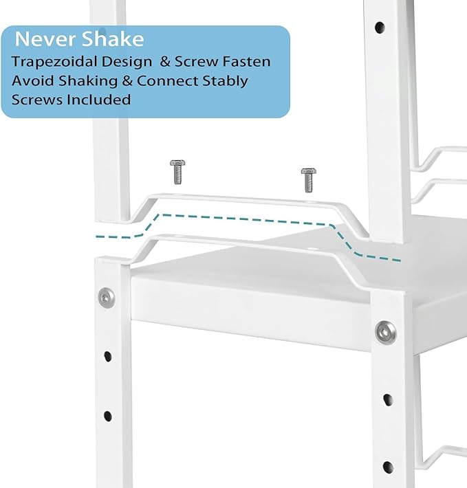 2 Pack Stackable Expandable Shelves - Image 8