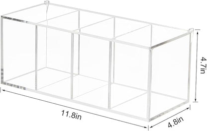 Hair Accessories Organizer for Girl, Acrylic Hair Tie Organizer Scrunchie Holder - Image 7
