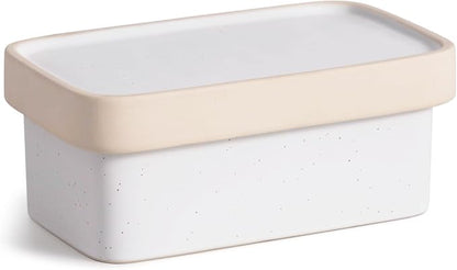 Ceramic Butter Dish with Lid，Large Butter Dish - Image 8
