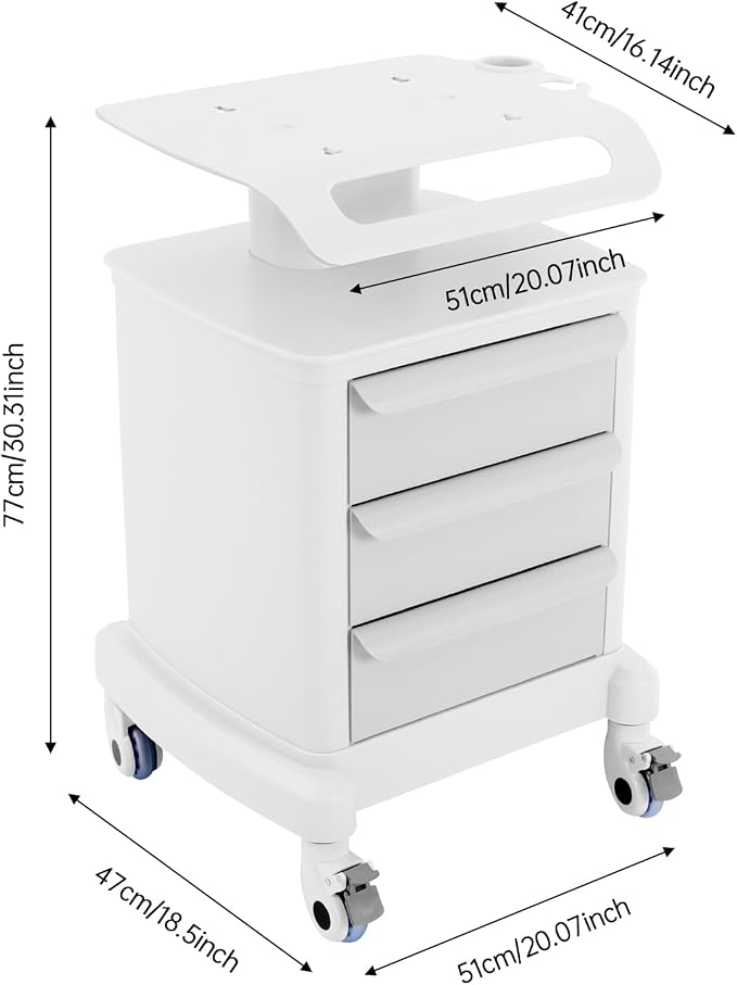 3 Tiers Beauty Storage Cart - Image 8
