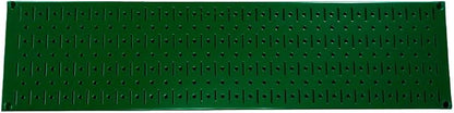 Wall Control Narrow Pegboard Rack 8in x 32in Green Metal Pegboard Runner Tool by Wall+Control