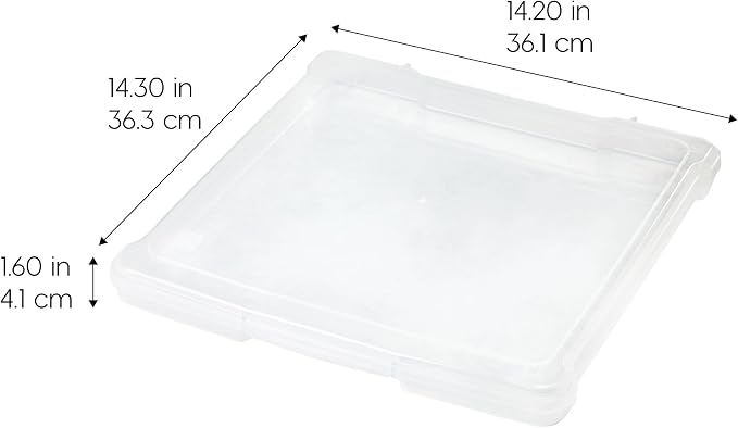 IRIS USA Fits 12" x 12" Paper, Office Document, Stationery, Photo - Image 2