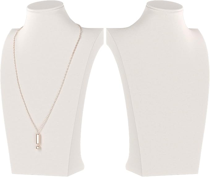 Necklace Bust Display Stand, Necklace Holder, Pendant Chain Necklace Organizer - Image 5