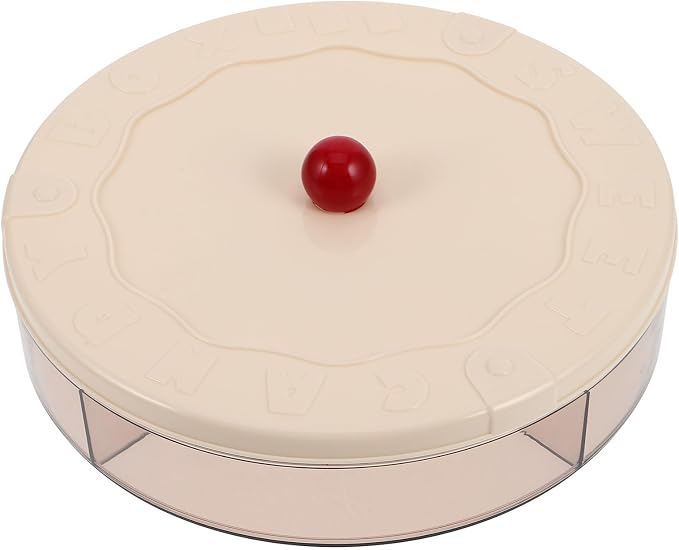 Snack Nuts Container with Lid Multi Compartment Design by Unknown