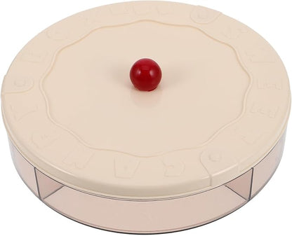 Snack Nuts Container with Lid Multi Compartment Design by Unknown