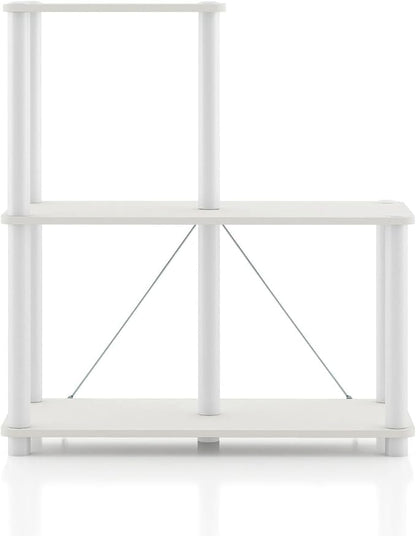 Homes: Inside + Out Apexa Modern 3-Cube Ladder Shelving Units, Collectibles - Image 11