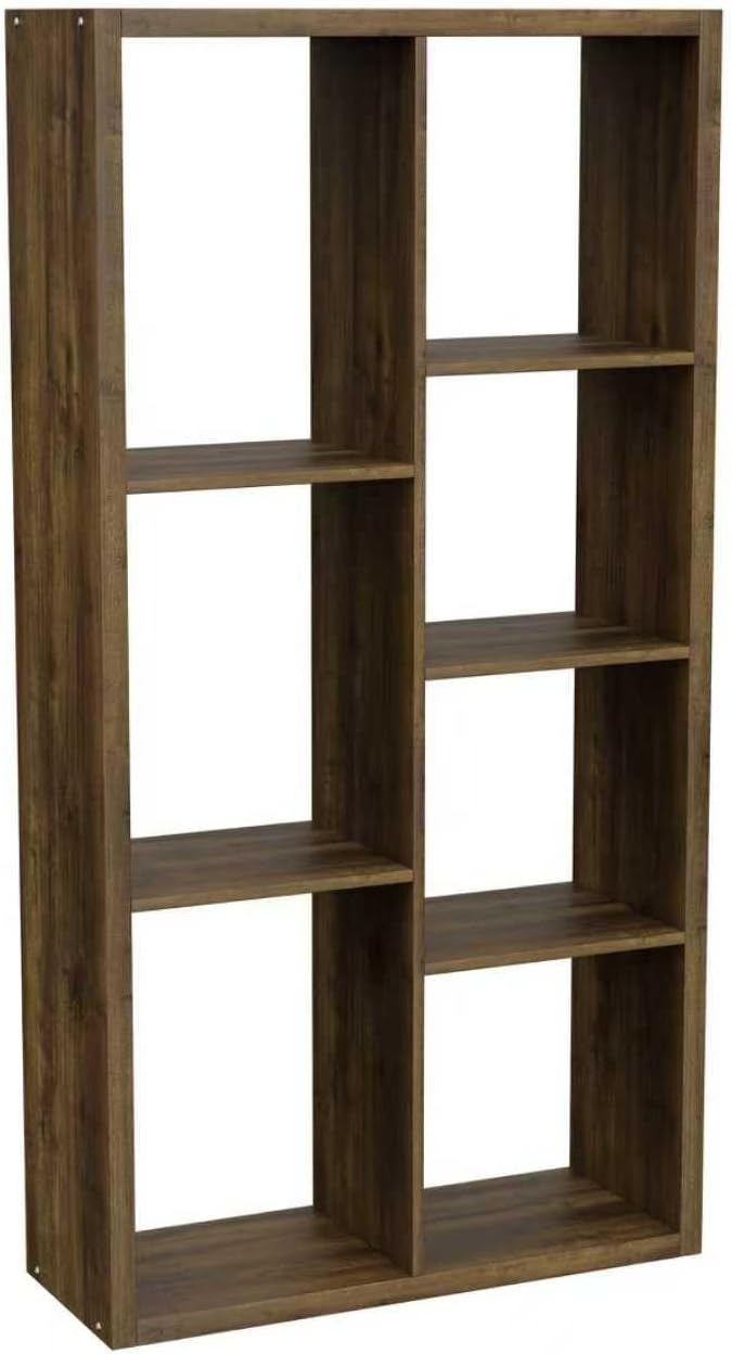 Cube Storage Organizer Bookcase, Decorative 11 inch Open Back Cubical Shelf by VDNEND