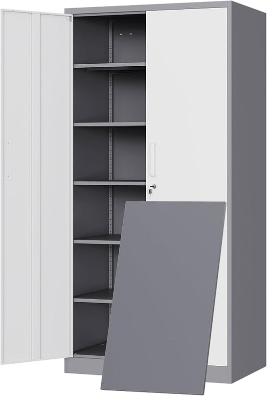 Yizosh Metal Storage Cabinet by Yizosh