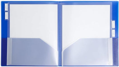 Smead 10-Pocket Organizer, Letter Size, 2 per Pack, 1 Each of Dark Blue and Teal - Image 6