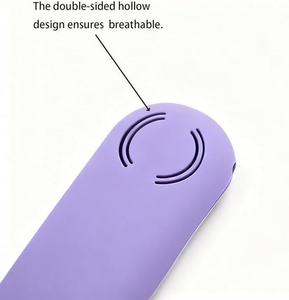 Magnetic Silicone Makeup Brush Holder – Portable Cosmetic Brush Organizer Case - Image 6