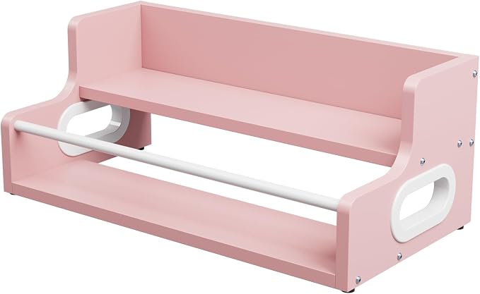 KLM 2-Tier Liquor Bottle Display Shelf, Bar Counter Organizer - Image 8