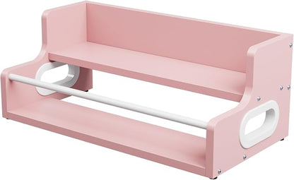 KLM 2-Tier Liquor Bottle Display Shelf, Bar Counter Organizer - Image 8