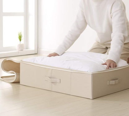 Folding Underbed Shoes Clothes Storage Organizer Basket - Image 7