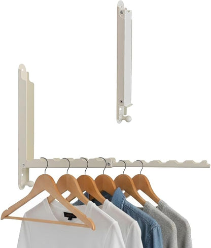 Foldable Clothes Drying Rack Heavy Duty Wall Mounted 2 Pack by Unknown