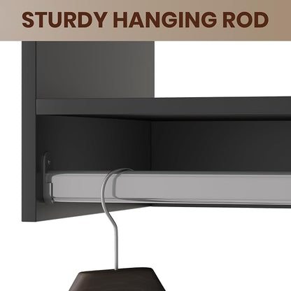 ROOMTEC 25.5" Medium Hanging Closet Unit, Modular Closet System - Image 7