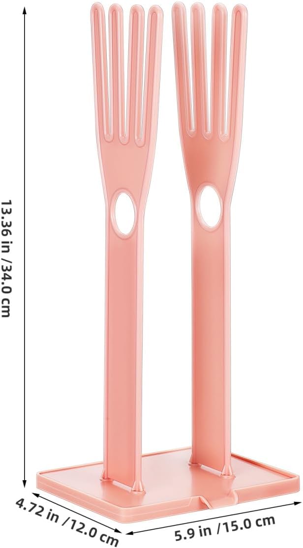Hemobllo 2-Pack Kitchen Glove Drying Rack 13.38X5.90X4.72In Detachable - Image 4