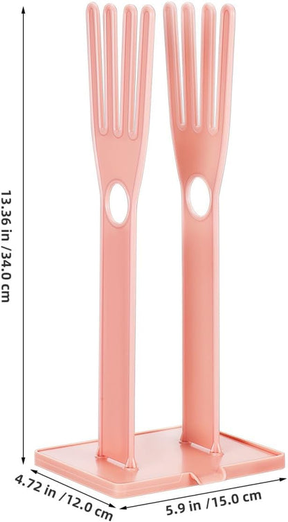Hemobllo 2-Pack Kitchen Glove Drying Rack 13.38X5.90X4.72In Detachable - Image 4
