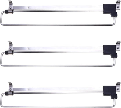 ABOOFAN 3 Pcs Retractable Closet Rod Sliding Clothes Hanger by ABOOFAN