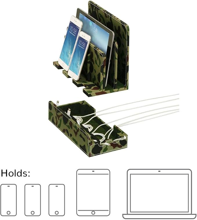 Great Useful Stuff G.U.S. Multi-Device Charging Station Dock & Organizer - Image 3