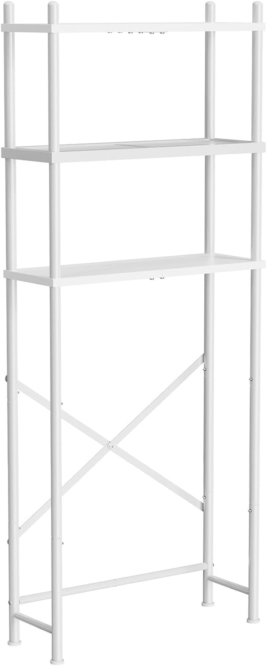 HOOBRO Over the Toilet Storage, 3-Tier Over Toilet Bathroom Organizer, by HOOBRO