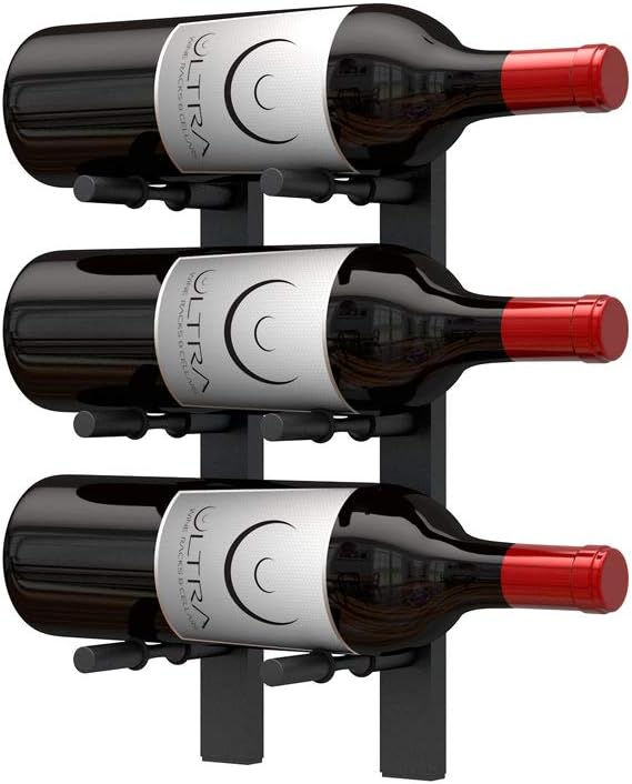Ultra Wine Racks Wall Mounted Label-Out Wine Racks by UltraWineRacksCellars