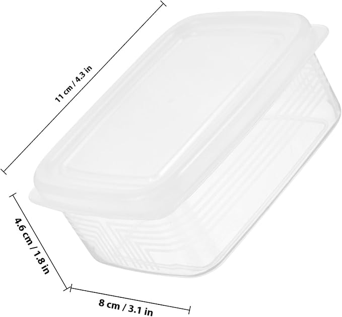 Wakauto 6pcs Small Refrigerator Organizer Bins Food Storage Containers - Image 2